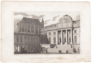 Palais de Justice from the Courtyard